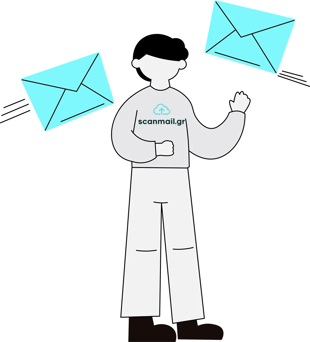 Scanmail. Για ιδιώτες, επαγγελματίες και επιχειρήσεις που χρειάζονται ευελιξία, ασφάλεια και απόλυτο έλεγχο της αλληλογραφίας τους – όπου κι αν βρίσκονται.